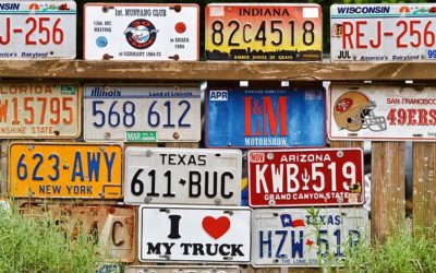 Songs and License Plates
