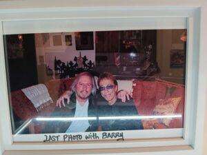 Robin Gibb and Barry Gibb last photo