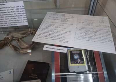 Robin Gibb's song writing notes